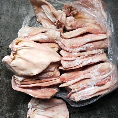 江蘇南京浦口區豬副產品 新鮮冷凍豬耳朵批發，18.00元/斤